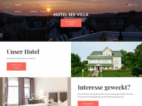 hotel-see-villa.de Webseite Vorschau