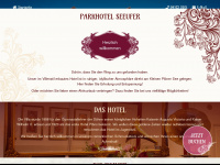 hotel-seeufer.de Webseite Vorschau