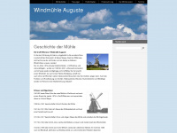 windmuehle-auguste.de Webseite Vorschau