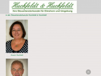 huckfeldt-stb.de Webseite Vorschau