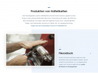 hueckstaedt-druck.de Webseite Vorschau