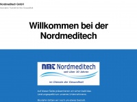 nordmeditech.de Webseite Vorschau