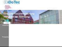 idotec.de Webseite Vorschau