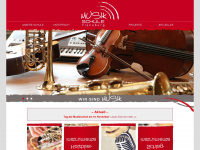 musikschule-flensburg.de Webseite Vorschau