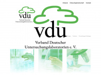 vdu-online.de Webseite Vorschau