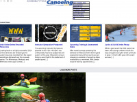 canoe.ie Webseite Vorschau