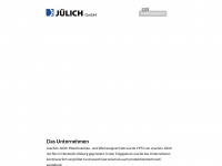 juelich-maschinenbau.de Webseite Vorschau