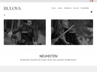 bulova.com Webseite Vorschau