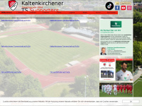 kt-fussball.de Webseite Vorschau