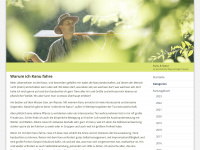 kanu-natur.de Webseite Vorschau