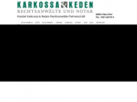 karkossa-partner.de Webseite Vorschau