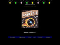 karo-party.de Webseite Vorschau