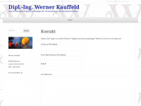 kauffeld.de Webseite Vorschau
