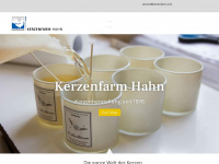 kerzenfarm.com Webseite Vorschau
