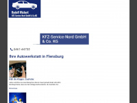 kfz-service-nord.de Webseite Vorschau