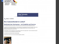 kfz-olaf-schultz.de Webseite Vorschau