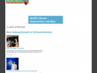 kfz-wolff.de Webseite Vorschau