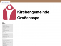 kirche-grossenaspe.de Webseite Vorschau