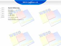 weco-computer.com Webseite Vorschau