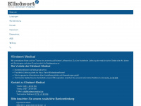 klindwort-medical.de Webseite Vorschau
