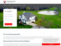 klunk-partner.de Webseite Vorschau