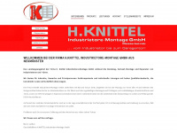 knittel-industrietore.de Webseite Vorschau