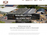 kos-paletten.de Webseite Vorschau