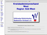 kbvwest.de Webseite Vorschau