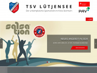 tsv-luetjensee.de Webseite Vorschau