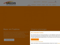 maler-lagoni.de Webseite Vorschau
