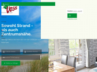 landhaus-voss.de Webseite Vorschau