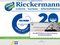 leitern-rieckermann.de Webseite Vorschau