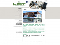 list-immobilien.de Webseite Vorschau