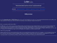 lotex-software.de Webseite Vorschau