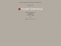 maler-kremkus.de Webseite Vorschau