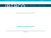 iberco.es Webseite Vorschau