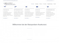 marquardsen-assekuranz.de Webseite Vorschau