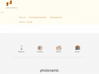 photonamic.de Webseite Vorschau