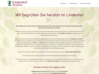 lindenhof-treuholz.de Webseite Vorschau