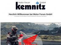 motor-forum-kemnitz.de Webseite Vorschau