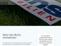 muhs-immobilien.de Webseite Vorschau