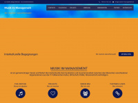 musik-im-management.de Webseite Vorschau