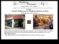 musikhaus-themann.de Webseite Vorschau