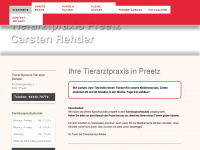 tierarzt-rehder.de Webseite Vorschau
