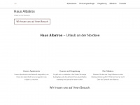 haus-albatros-husum.de Webseite Vorschau