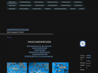 nordpraezision.de Webseite Vorschau