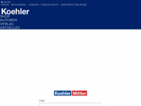 koehler-books.de Webseite Vorschau