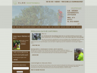 elbe-gartenbau.de Webseite Vorschau