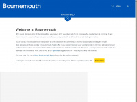 bournemouth.co.uk Webseite Vorschau