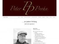 peterprohn.de Webseite Vorschau